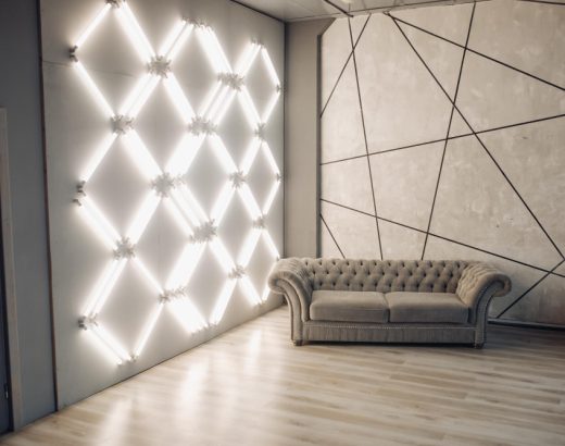 Tavan fals cu lumini LED – soluții moderne de design